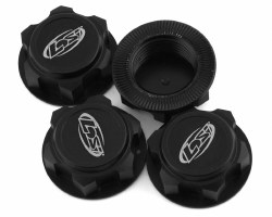 Wheel Nut, Captured, Black (4): DBXL-E 2.0