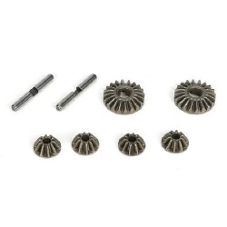 Differential Gear & Shaft Set: 22RTR