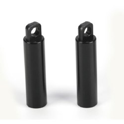 Rear Aluminum Shock Body, Black: XXX-SCT