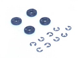 Shock Pistons #57, Black (4)