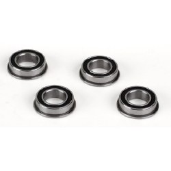 8x14x4 Flanged Rubber Seal Ball Bearing (4)