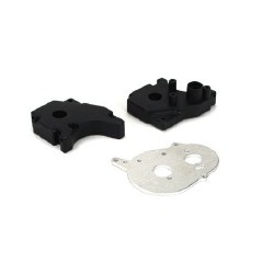 Transmission Case/Motor Plate Set: Mini-T