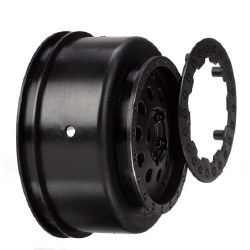 Rear Wheel Set, Black: XXX-SCT, SCB