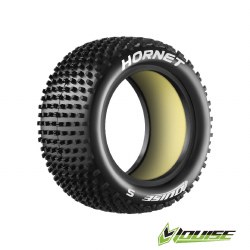 Louise R/C B-Hornet 1/8 Buggy on White Wheels (front/rear) (2)