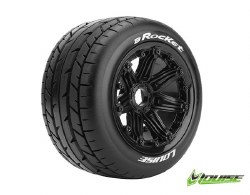 Louise R/C B-Rocket 1/5 Buggy (Sport Compound) 24mm on Black Wheel (2) (Rear)