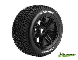 Louise R/C B-Viper 1/5 Buggy (Sport Compound) 24mm on Black Wheel (2) (Rear)