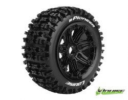 Louise R/C B-Pioneer 1/5 Buggy (Sport Compound) 24mm on Black Wheel (2) (Front)