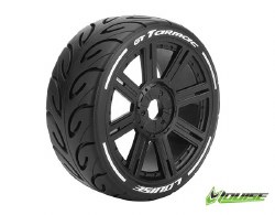 Louise R/C GT-Tarmac 1/8 (Soft Compound) 17mm on Spoke / Black Wheel (2)