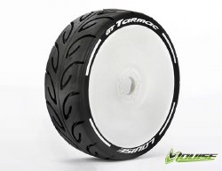 Louise R/C GT-Tarmac 1/8 (Soft Compound) 17mm on White Wheel (2)