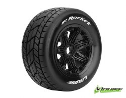 Louise R/C SC-Rocket 1/5 Short Course (Sport Compound) 24mm on Black Wheel (2) (F/R)