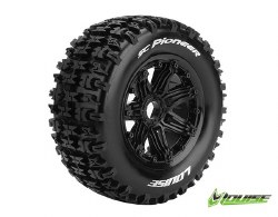 Louise R/C SC-Pioneer 1/5 Short Course (Sport Compound) 24mm on Black Wheel (2) (F/R)