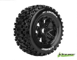 Louise R/C SC-Uphill 1/5 Short Course (Sport Compound) 24mm on Black Wheel (2) (F/R)