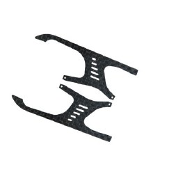 Carbon Fiber Landing Skids"V"for MHEMCPX006/A/V