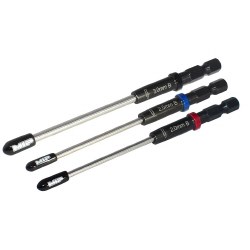 Speed Tip Ball Hex Driver Wrench Set Gen 2, Metric (3), 2.0mm, 2.5mm, & 3.0mm