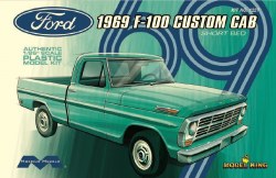 Moebius 1969 F-100 Custom Cab Short Bed 1/25 Model Kit