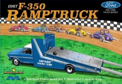 Moebius 1967 Ford F-350 Ramp Truck 1/25 Model Kit