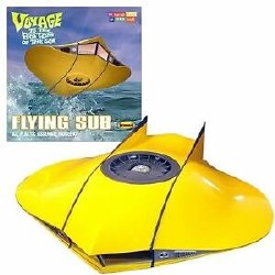 Moebius Voyage To the Bottom of The Sea Flying Sub Revised 1/32 Model Kit