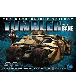 Moebius Dark Knight Armored Tumbler with Bane 1/25 Model Kit