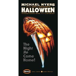 Moebius Halloween Michael Myers with LED Pumpkin 1/8 Model Kit