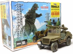 1/25 Godzilla Army Jeep