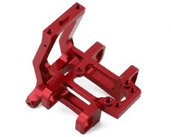 MST RMX Lightweight Aluminum Integrated Front Bulkhead Mount (Red)