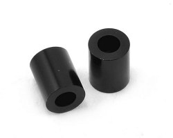 MST 3x5.5x7mm Aluminum Spacer (Black) (2)