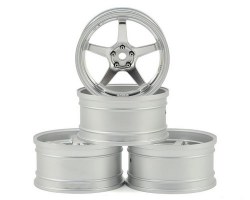 MST GT Wheel Set (Matte Silver/Matte Silver) (4)