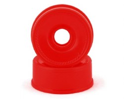 NEXX Racing Mini-Z 2WD Solid Front Rim (2) (Red) (2mm Offset)