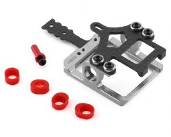 NEXX Racing Aluminum Square Motor Mount for 90-94mm RM (Silver)