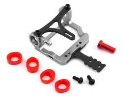 NEXX Racing Mini-Z 2WD LCG 98-102mm Aluminum Round Motor Mount (Silver)