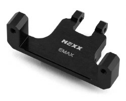 NEXX Racing Axial SCX24 Aluminum Emax Servo Mount (Black)
