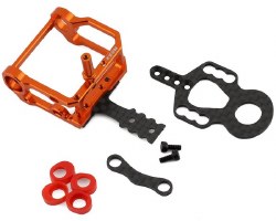 "NEXX Racing Aluminum ""Bracelet"" LCG Round Motor Mount for 98-102mm (Orange)"