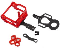 "NEXX Racing Aluminum ""Bracelet"" LCG Round Motor Mount for 98-102mm (Red)"