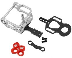 "NEXX Racing Aluminum ""Bracelet"" LCG Round Motor Mount for 98-102mm (Silver)"