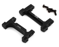 NEXX Racing Aluminum Front & Rear Bumper Mounts for Traxxas TRX-4M (Black)