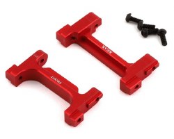 NEXX Racing Aluminum Front & Rear Bumper Mounts for Traxxas TRX-4M (Red)