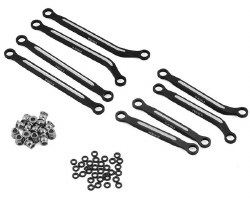 NEXX Racing Aluminum High Clearance Links for Traxxas TRX-4M (Black)