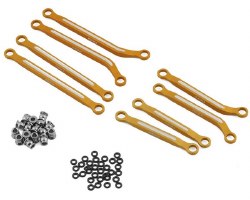 NEXX Racing Aluminum High Clearance Links for Traxxas TRX-4M (Gold)