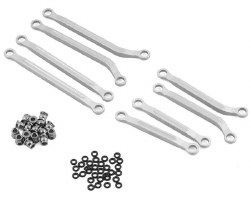 NEXX Racing Aluminum High Clearance Links for Traxxas TRX-4M (Silver)