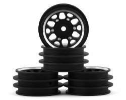 "NEXX Racing 1.0"" Aluminum Wheels for Traxxas TRX-4M (Black) (4)"