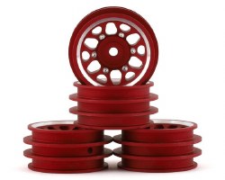 "NEXX Racing 1.0"" Aluminum Wheels for Traxxas TRX-4M (Red) (4)"