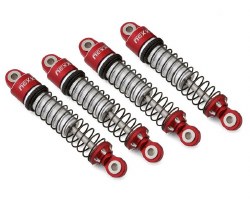 NEXX Racing 56mm Aluminum Threaded Oil-Filled Shocks (Red) (4)