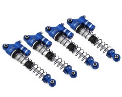 NEXX Racing AX24 52mm Aluminum Oil-Filled Long Travel Reservoir Shocks (Blue)