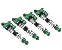 NEXX Racing AX24 52mm Aluminum Oil-Filled Long Travel Reservoir Shocks (Green)