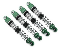 NEXX Racing AX24 52mm Aluminum Oil-Filled Long Travel Shocks (Green) (4)