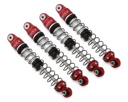 NEXX Racing AX24 52mm Aluminum Oil-Filled Long Travel Shocks (Red) (4)
