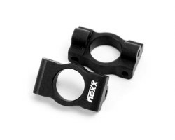 NEXX Racing Losi? Micro-B Aluminum Caster Blocks (Black) (2)
