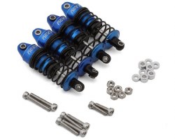 NEXX Racing MST RMX 2.5 56mm Aluminum Oil-Filled Threaded Shocks (Blue) (4)