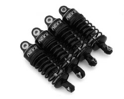 NEXX Racing Losi� NASCAR� Aluminum Oil-Filled Threaded Shocks (Black) (4)