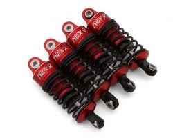 NEXX Racing Losi� NASCAR� Aluminum Oil-Filled Threaded Shocks (Red) (4)